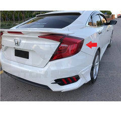 Honda Civic Sequential Running Lava Tail Lamp RED V3 2016-2020