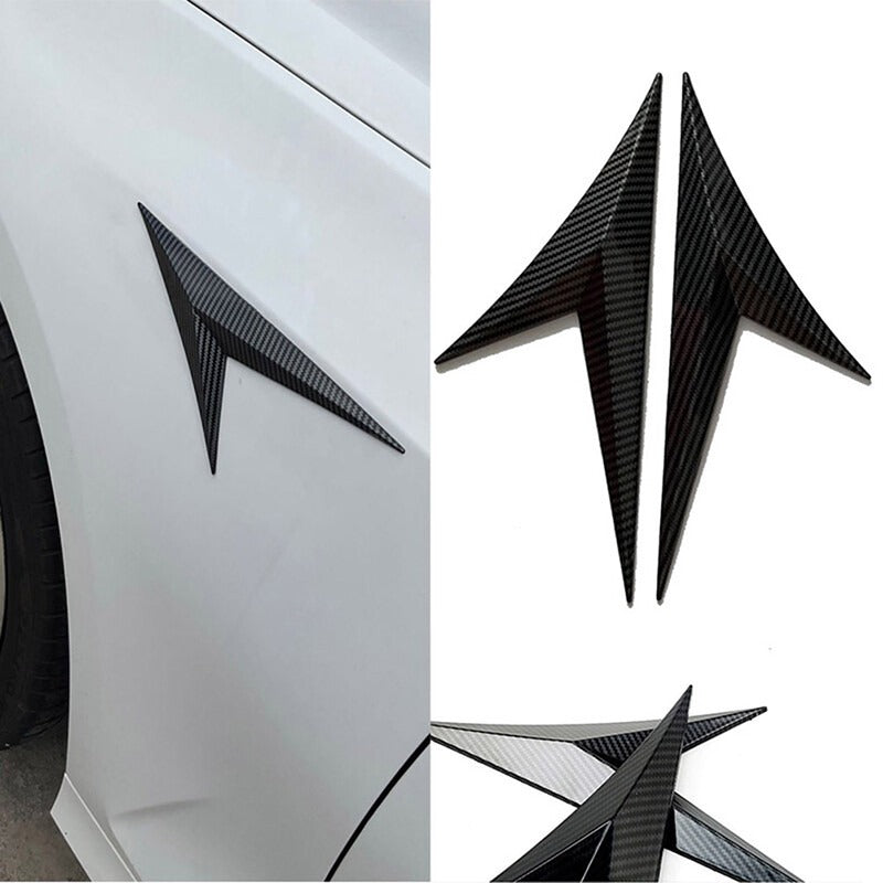 Honda Civic  X  Carbon Fiber Arrow Fender Trim 2016-2021