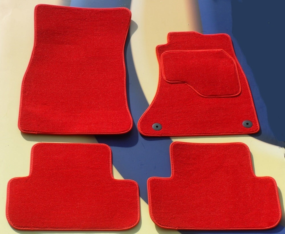 Nissan Note Red Carpet Floor Mats 2022-2025