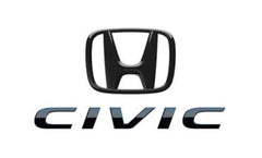 Honda Civic Reborn Black Emblems / Logos 2006 - 2011