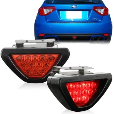 Smoke Third Brake Lamp F1 Style Mugen Rear Bumper Brake LED (Flash and Still)
