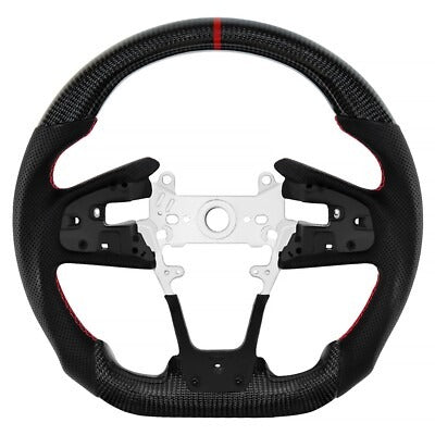 Honda Civic X Carbon Fiber LED Steering Wheel 2016-2020