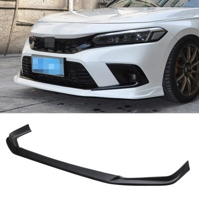 Honda Civic Mugen Matt Black Front Lip Splitter For 11th Gen 2022 2023