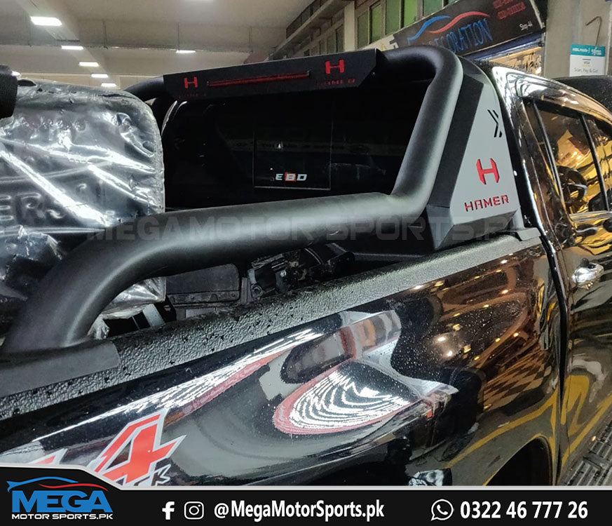 Toyota Hilux Revo Hamer Style Roll Bar For 2016 - 2022
