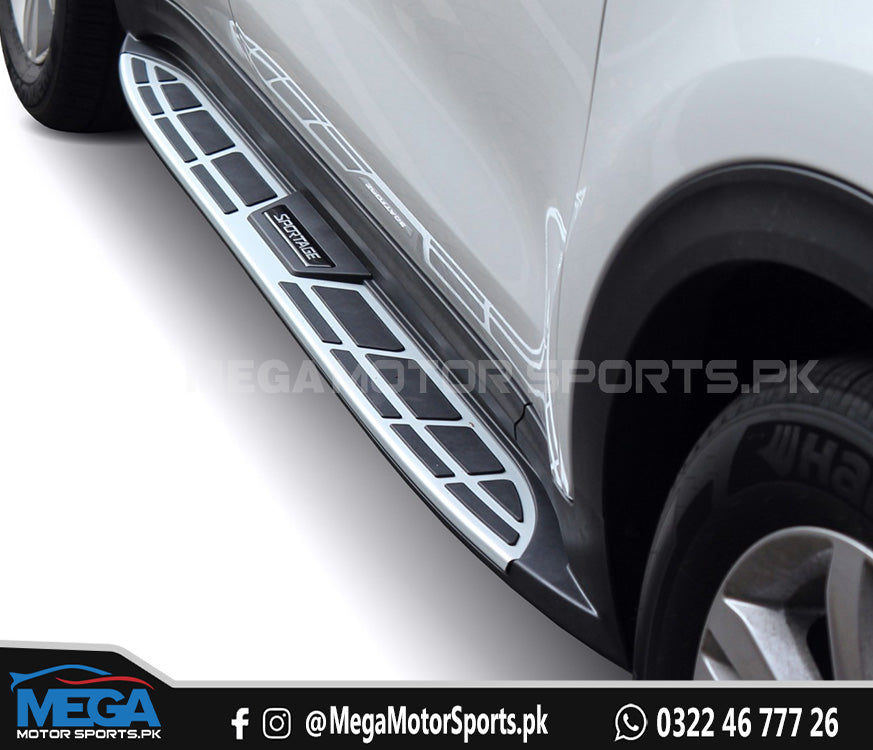 KIA Sportage Side Steps Version 1 For 2019 - 2024