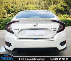 Honda Civic JDM Style Spoiler For 2016 - 2021