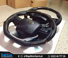 Toyota Fortuner Carbon Fiber Steering Wheel For 2016 2021