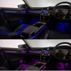 Civic X Atmospheric / Ambient lights - Carbon Fiber 4 Doors 2016 - 2021