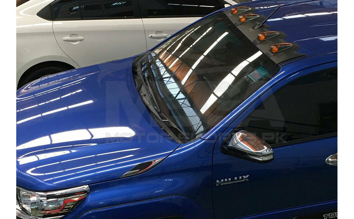 Toyota Hilux Revo Front Roof LED Spoiler Hummer Style