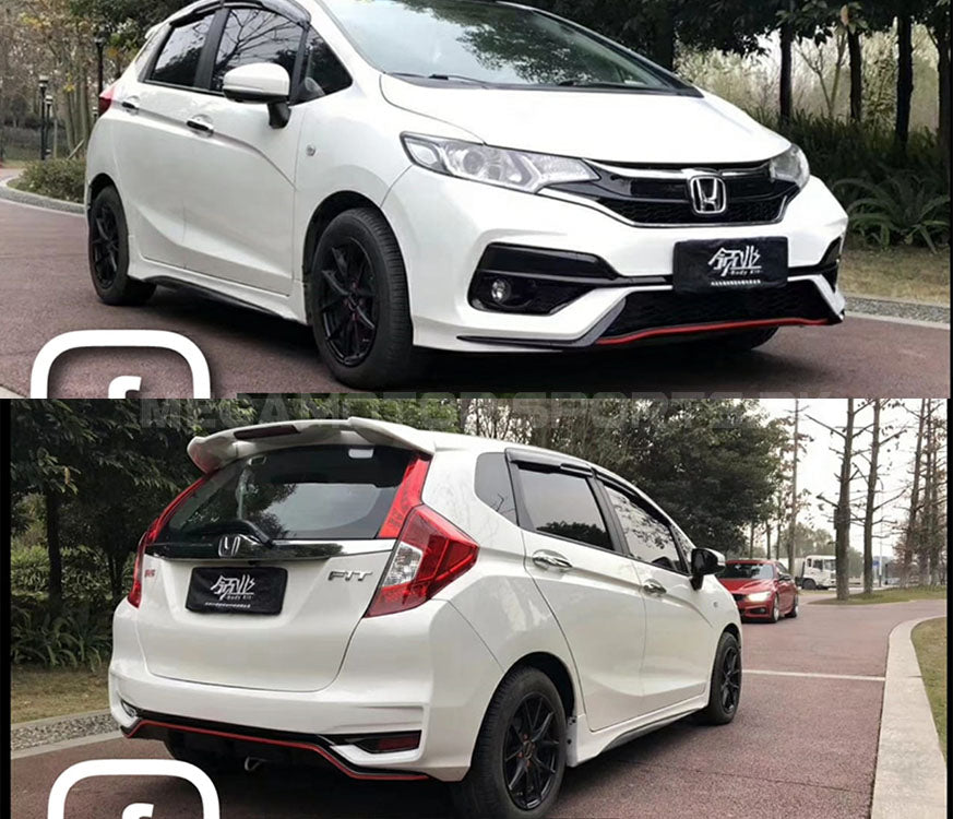 Honda Fit Facelift Bodykit Front , Back Bumper and Grill For Models 2014-2020