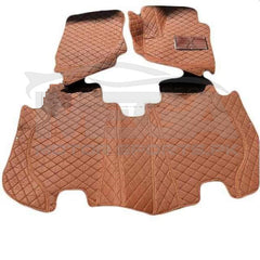 Honda Vezel 7D Brown Floor Mats 2014 - 2020