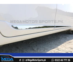 Toyota Corolla Door Lower Chrome Moulding Big Version 4 PCS