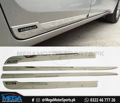 Toyota Corolla Lower Door Chrome Moulding - Model - 2014-2021